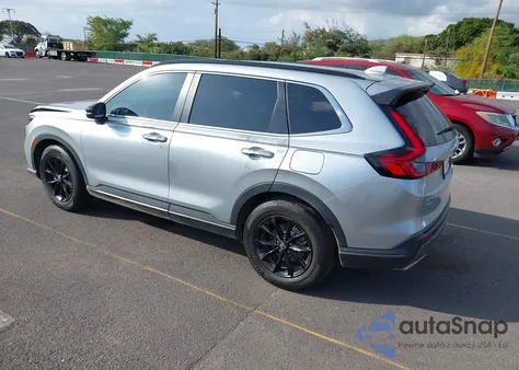 2025 Honda Cr-V Hybrid Sport from USA, damaged, VIN 7FARS5H51SE015615